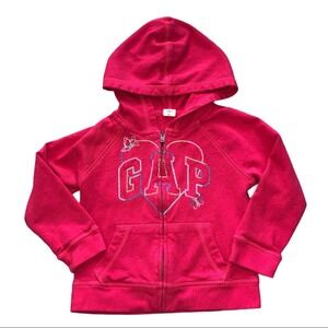 Gap Pink Heart Hoodie